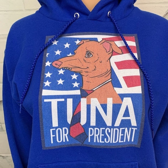 TUNA for President Hoodie - Picture 2 of 8